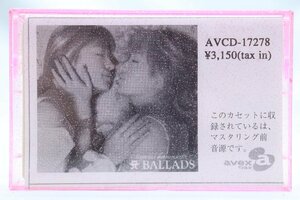 【レア】 浜崎あゆみ 〇 [A BALLADS] プロモーション用カセットテープ 〇 #4884