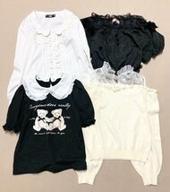 ★量産型 地雷系 レディース 30点 まとめ Ank Rouge LIZ LISA Secret Honey MARS トップス スカート ワンピース 他 姫 卸 現状品 11.15kg★_画像2