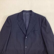 ■COMME des GARCONS HOMME コムデ ギャルソン オム ピンストライプ セットアップスーツ テーラードジャケット パンツ メンズ サイズM 黒■_画像5