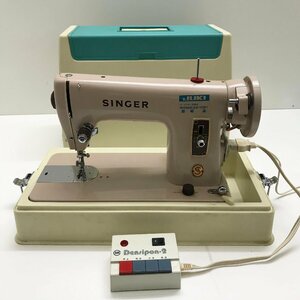 ▲【ジャンク品】 SINGER シンガー 227U ミシン ハンドクラフト 裁縫 手工芸 レトロ アンティーク 現状品 (E3)M/G51110/7/17.6