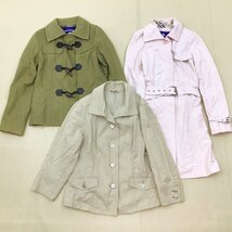 ■BURBERRY BLUE LABEL/LONDON バーバリー まとめ売り 24点 サイズMIX ジャケット カーディガン カットソー スカート 中古卸 現状品■_画像2