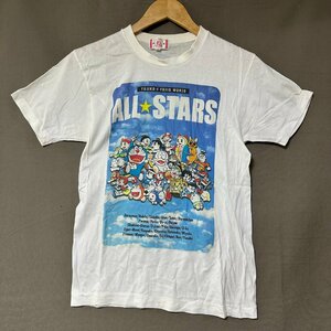 ■【送料198円】半袖Tシャツ 藤子・F・不二雄の世界展 オールスターズ 会場限定 ドラえもん/パーマン/エスパー魔美 他 サイズS 白■