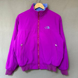 ■THE NORTH FACE ザノースフェイス ヴィンテージ 90s NA-3209 ナイロンジャケット フリースライナー 日本製 サイズM パープル■