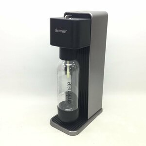 ■drinkmate 炭酸メーカー ドリンクメイト 本体 ブラック 黒 コストコ マグナムシリーズ ※キャップ欠品 ※動作未確認