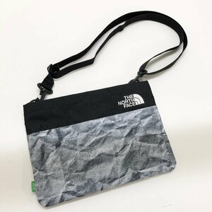 ▲【中古品】THE NORTH FACE ノースフェイス スリムクロスバッグ ショルダーバッグ サコッシュ グレー 0.16㎏