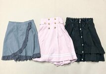 ★量産型 地雷系 レディース 28点 まとめ Ank Rouge LIZ LISA Secret Honey MARS トップス スカート ワンピース 他 姫 卸 現状品 12.2kg★_画像3