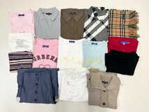 ●BURBERRY/LONDON/BLUE LABEL/CRESTBRIDGE バーバリー 等 15点 サイズMIX スカート トップス マフラー 等 レディース 卸 現状品 2.77kg●_画像1