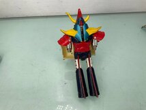 □Rare∥レアTOY　当時物　ポピー　勇者ライディーン　超合金ロボ　手欠品　汚れあり　中古品【中古品】□_画像7