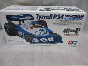 Неиспользованные неиспользованные товары Tamiya 1/10RC Tirel P34 1977 Аргентина GP 47486