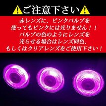 【ホワイト10個セット】 ルミナスルーセントバルブ s25 led ダブル BAY15d 180度段違いピン 12v 24v ダブル球 デコトラ トラック 竹村商会_画像9