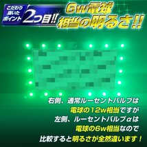 【電球色50個セット】 BA9s led G14 12v 24v ルミナスルーセントバルブα 角マーカー用 6w 箱マーカー デコトラ トラック 竹村商会_画像5