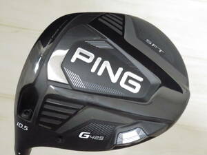 つかまえて飛ばす　レフティ　ピン　PING　G425　SFT　1W　10.5°　純正シャフト　ALTA　J　CB　SLATE　SR　