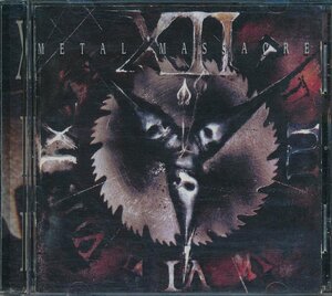 90年洋楽┃オムニバス│VA┃メタル・マサカー１２│Metal Massacre XII┃ポリグラムPHCR-1406│1996.02.30年│2500円┃管理7198