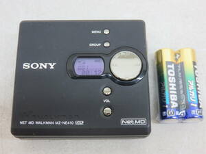 SONY ソニー MZ-NE410 NET MD ウォークマン WALKMAN MDLP対応 MDプレーヤー 動作品 中古