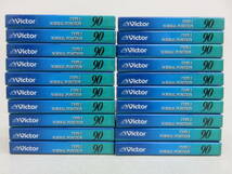 Victor ビクター NORMAL POSITION TYPE I RZ-90S ノーマル ポシション カセットテープ 20本セット 新品 未使用 未開封品_画像6