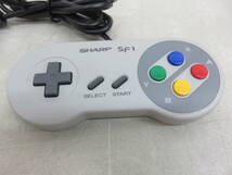 SHARP シャープ SF1 SFC スーパーファミコン コントローラー 2点セット 現状品 中古 美品_画像3