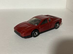 テスタロッサ TESTAROSSA フェラーリ 分解.全塗装半艶 1/59 マカオ製matchbox インターナショナル'86~ 同梱本日終了分.日曜迄お支払厳守