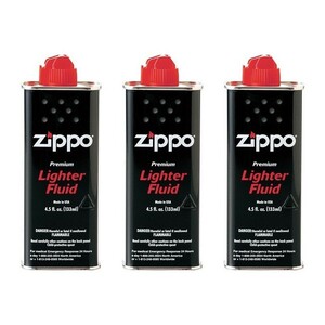 ZIPPO 小缶 3個セット オイル缶 ジッポー ジッポ 交換用 メンテナンス オイルライター サプライ品 純正品