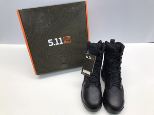 【5.11 TACTICAL　ATAC 2.0 8" STORM BOOT　ブラック　USサイズ8.0　未使用品】