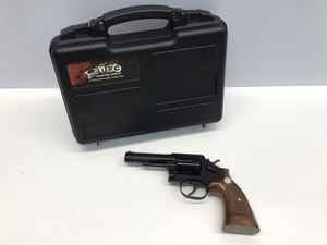 【コクサイ　S&W M10 オールド 4インチ　ABS製　モデルガン　カートリッジなし　ガンケース付】