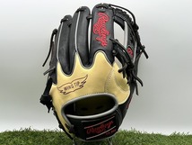 【111707】Rawlings ローリングス HOH メジャースタイル 一般用 軟式 内野手用 グローブ 小指2本入れ可 GR3HMN52W 実地未使用【31113G04】_画像6