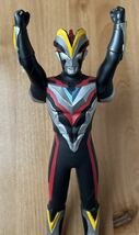 ◇ウルトラマン ウルトラヒーロー ウルトラマンビクトリー 中古 ソフビ フィギュア 2014 バンダイ_画像3