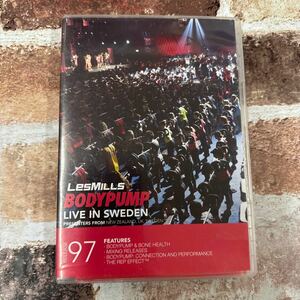 97★レスミルズ★Lesmills★DVD★CD★中古品★BodyPump★ボディパンプ97★英語コレオノート★箱に傷有★汚れあり★再生確認済★3点セット