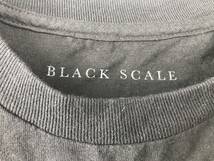 BLACK SCALE　Tシャツ　メンズファッション　Sサイズ　ブラック　半袖　プリント　　　JTB-90_画像2