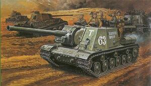 DRAGON Dragon 6012 1/35 '39-'45 SERIES JSU-122 TANK DESTROYER