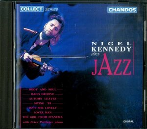 D00087352/CD/ナイジェル・ケネディ(Vn)「Plays Jazz (1990年・オーストリア盤)」