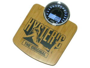 未使用 ヒステリックグラマー HYSTERIC GLAMOUR ノベルティ 体重計 HYSTERIC ELECTRONIC PERSONAL SCALE バスルームスケール