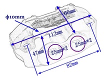 JOG RPM ラジアルキャリパー サポート 82mm アルミ ブレンボ Brembo ジョグ アプリオ グランドアクシス 3YK 3VR 3WF 4LV SB01J 5FA_画像8