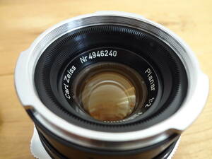 【オーバーホール済】 Carl Zeiss (カールツァイス)　CONTAREX Planar 50mm/f2 