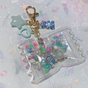 ゆめかわ☆キャンディバッグキーホルダー ミント