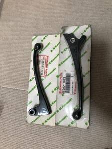 Z400FX Kawasaki original brake lever clutch lever black [46092-1023] [46092-1022] unused goods 