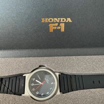 腕時計 ブラック HONDA F-1 RACING TEAM WORLD GRAND PRIX 電池 クォーツ 自動 _画像5