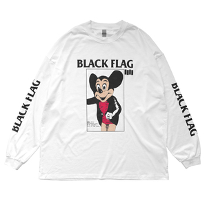 L ロンT BLACK FLAG ブラック フラッグ 野村訓市 ミッキー