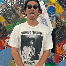 XL Johnny Thunders ジョニー・サンダース Tシャツ 野村訓市_画像3