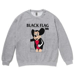 XL スウェット BLACK FLAG ブラック フラッグ 野村訓市 ミッキー 発禁 レイモンドペティボン