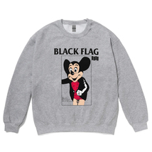 2XL スウェット BLACK FLAG ブラック フラッグ 野村訓市 ミッキー 発禁 レイモンドペティボン_画像1