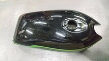 おまけ付き！美品 KAWASAKI カワサキ タンク レインボーライン カスタムペイント フレーク キャンディ塗装 KH250 KH400 純正 当時 稀少 _画像3