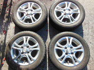 ☆MISSON 4.5-13 PCD100 +45 4穴 & REVO GZ 155/65R13 4本セット☆