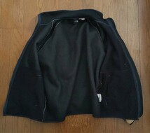 清潔【安心の日本製】正規品/ヴィンテージ THE NORTH FACE NA3951 GORE WIND STOPPER ボアフリースジャケット刺繍ロゴ ベージュ【LL(XL)】_画像3