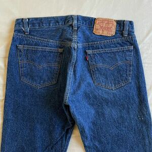 80s Levi’s 501 USA製 毛羽 デニムパンツ W36 ビンテージ リサイズ有 リーバイス 90s