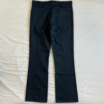 希少! 黒 70s Levi’s 517 スタプレ TCツイル W34 パンツ USA製 ロケットTALON フレア リーバイス スタプレスト ブラック 60s 80s 90s_画像4