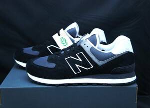 SALE！ 【新品】US8.5 26.5cm new balance ニューバランス 574 BS2 BLACK 国内正規品