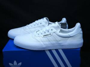 SALE！【新品】US10 28cm adidas skateboarding アディダス スケートボーディング 3MC ホワイト/ホワイト/ゴールドメタリック 国内正規品