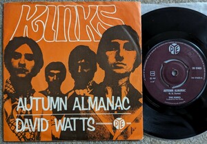 The Kinks-Autumn Almanac★デンマーク/ノルウェーOrig.7"