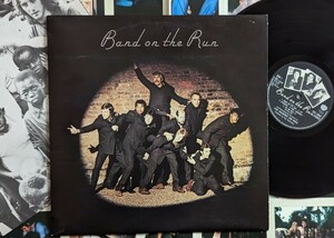 Paul McCartney & Wings-Band On The Run★英Orig.盤/マト1/ポスター&インナー・バッグ完品