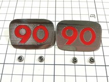 ホンダ エンブレム サイドカバー C90 旧車 honda sidecover emblem vela_parts_画像1